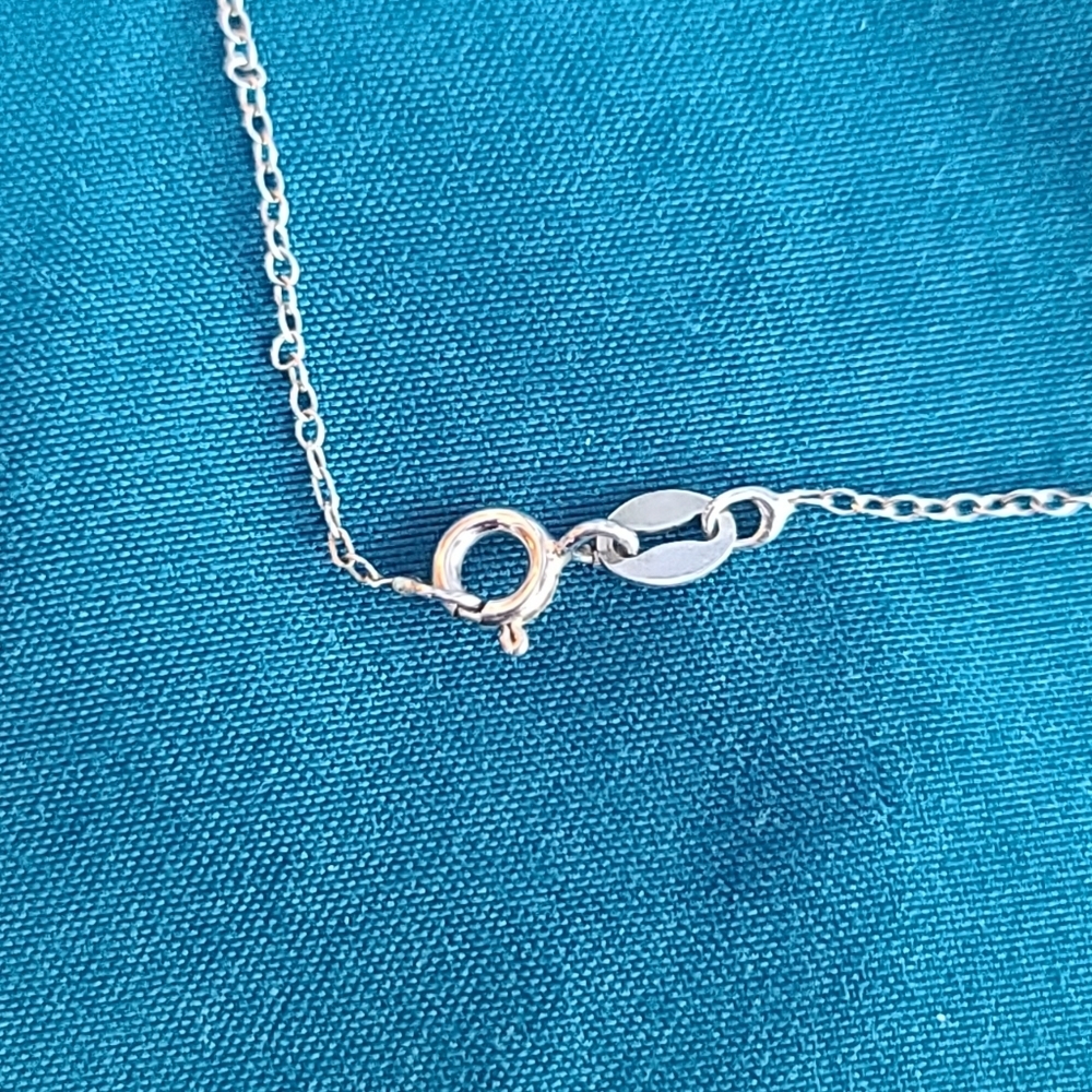 Sterling Silver Turtle Necklace | Opal | Mom and hatchling - Picture 3 of 7
